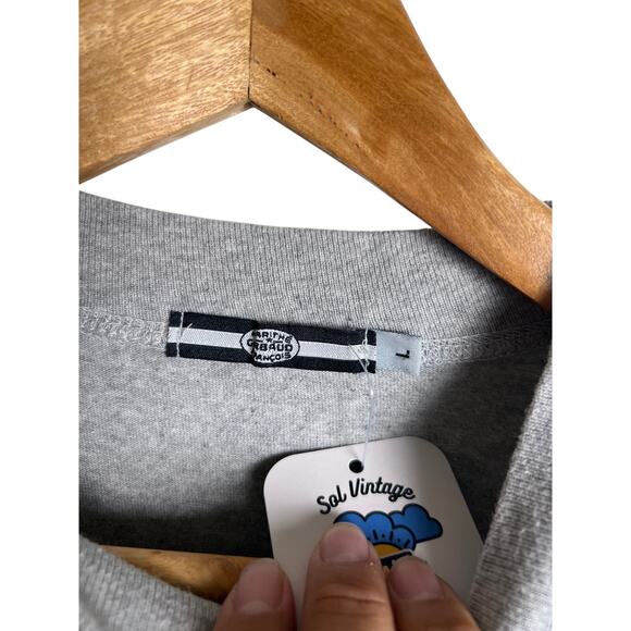 Vintage Marithé + François Girbaud Size Large Gray Shirt - Picture 4 of 5